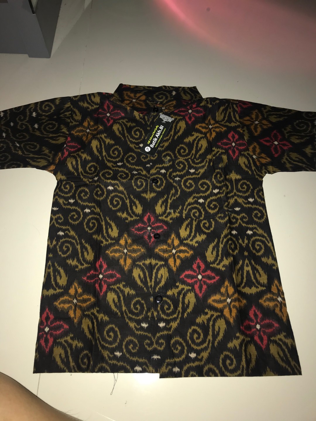 Size M L Xl Xxl Xxxl Kemeja Batik Songket Pria Lengan Panjang Full Varian Motif