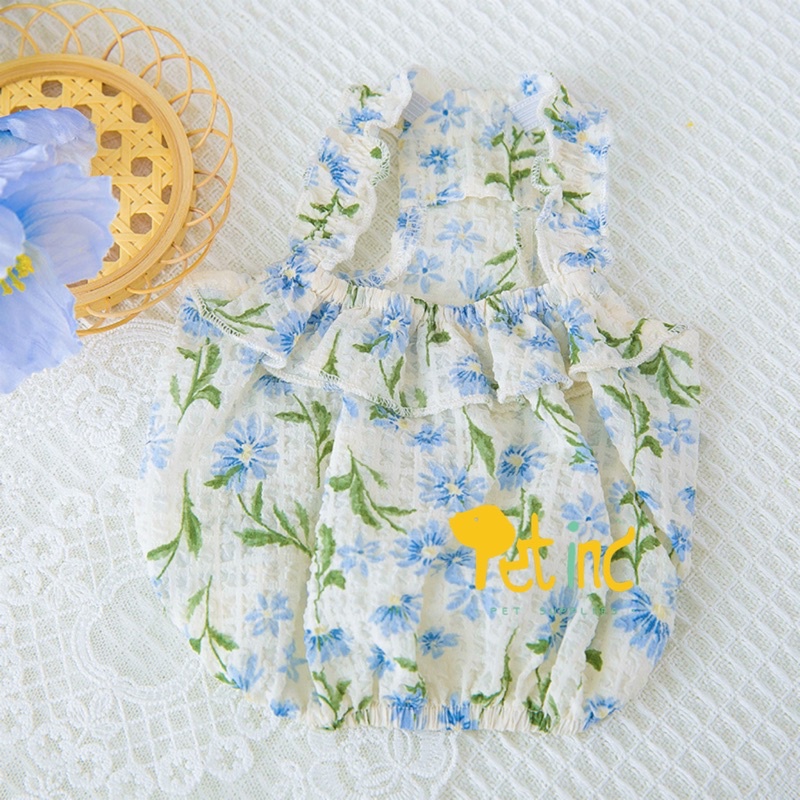 Iris flower korea tank top