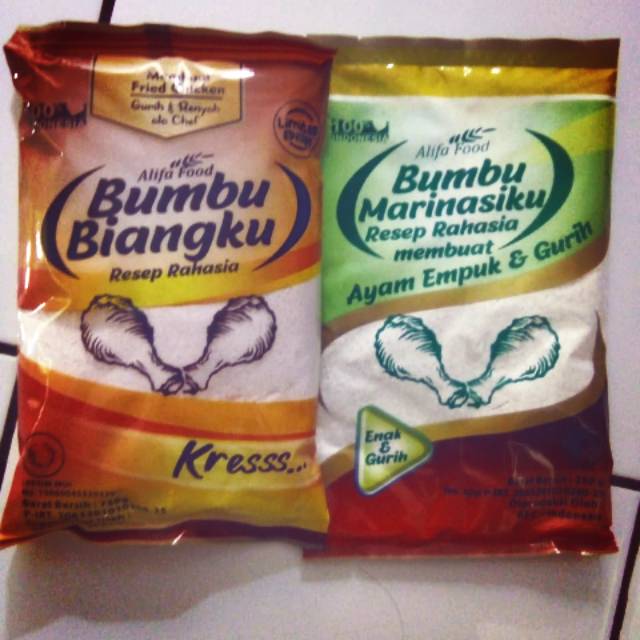 

Bumbu biang Fried chicken