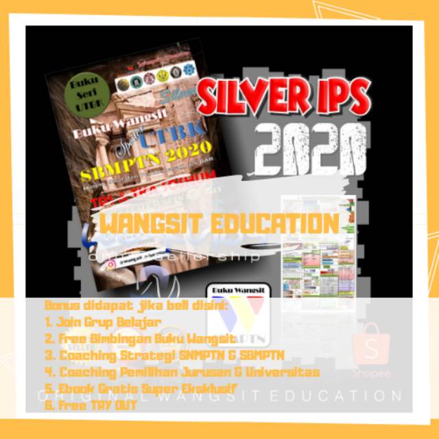 Buku Wangsit Education Silver Ips 2020 Shopee Indonesia