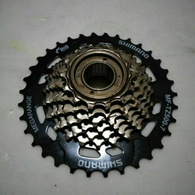 shimano megarange 7 speed