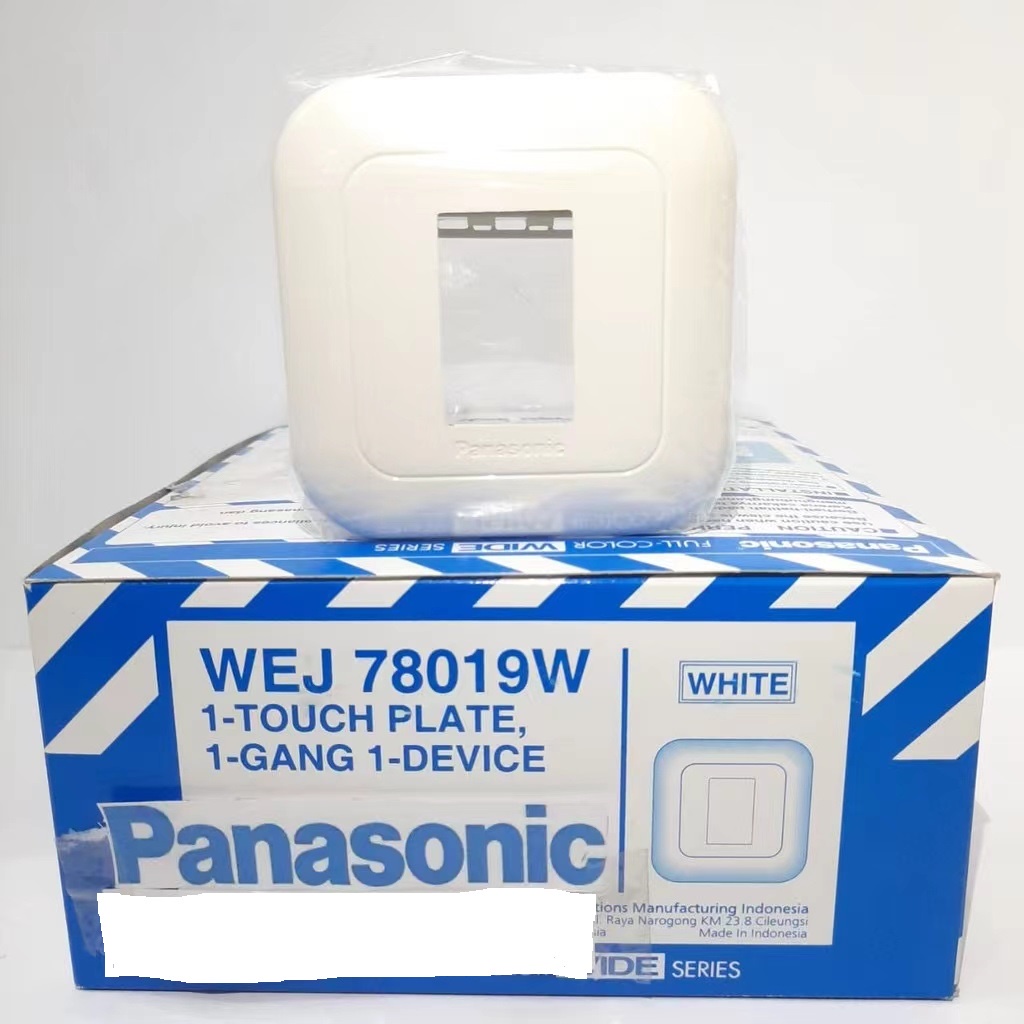 Frame Plat Saklar 1 Gang 1 Device Putih Panasonic WEJ 78019 WEJ78019