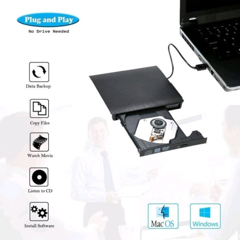 Dvd external RW Usb 3.0 - Eksternal dvd rw 3.0