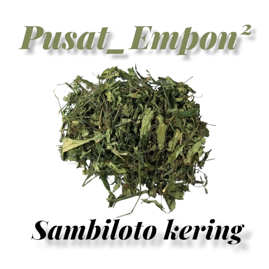 Sambiloto kering 1kg sambiloto cacah kering
