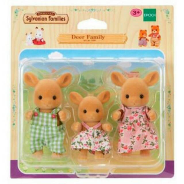 SYLVANIAN FAMILIES ORIGINAL 1486 - DEER FAMILY (RARE)