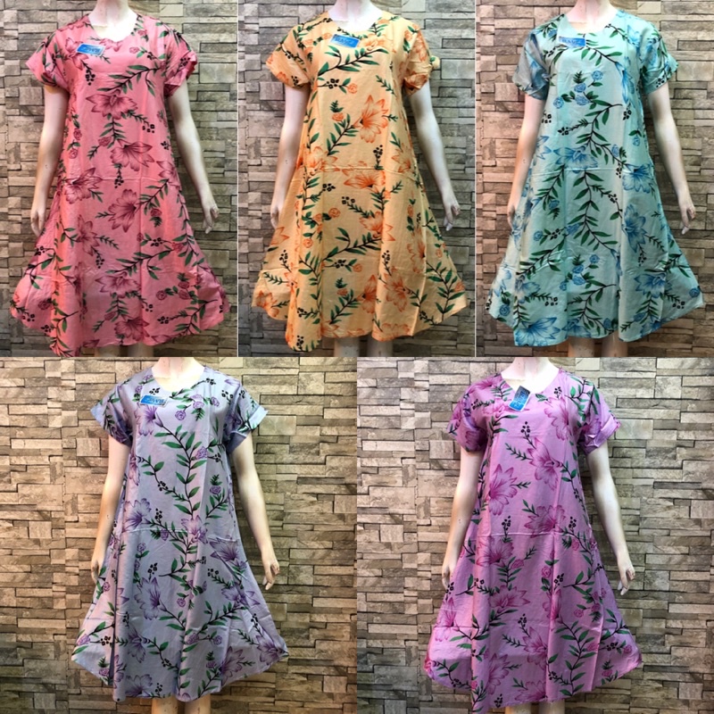 DASTER BALI MURAH MOTIF KEMBANG | BATIK AQILAH-4