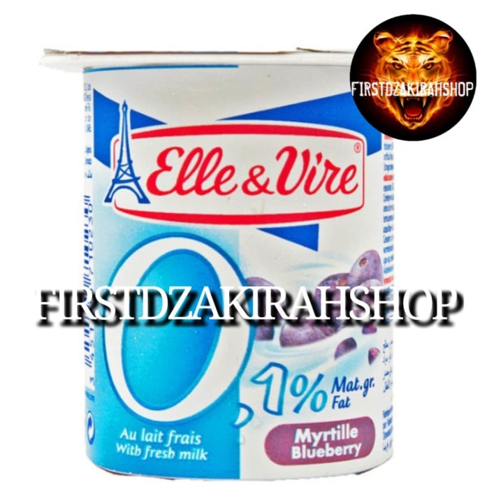 

Elle & vire yogurt blueberry 0,1% fat 125gr