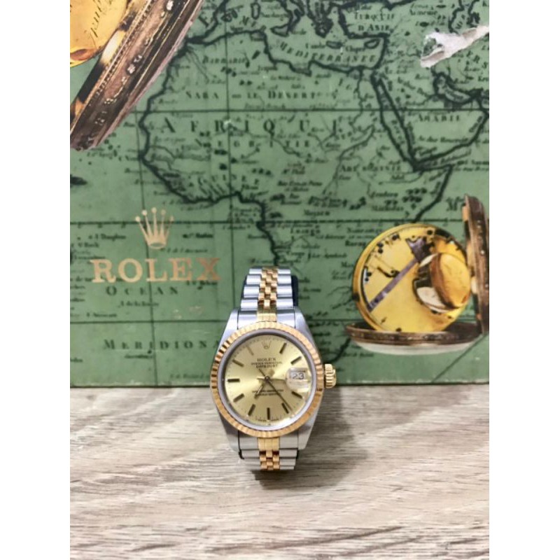 Jam Rolex original preloved authentic branded ladies watch