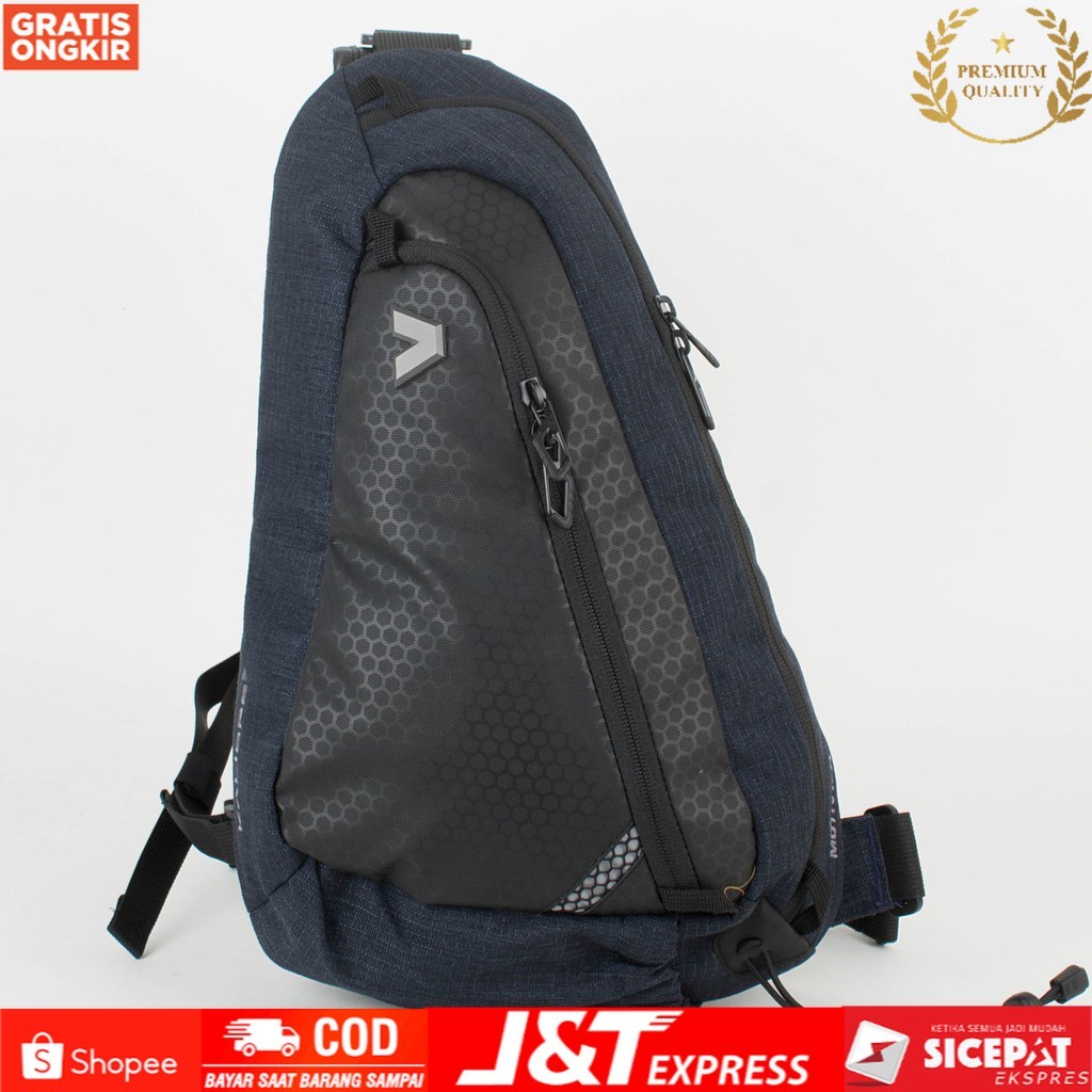 SLING BAG PRIA TAS SELEMPANG TAS BAHU FASHION ORIGINAL MK921109443 - ZECCOLECTION