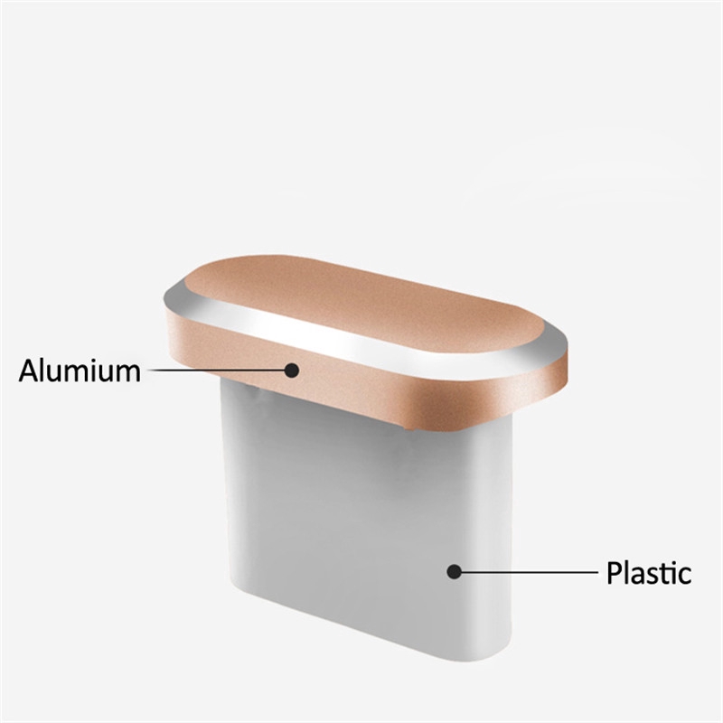 Metal Dust Plug For Type C Ear Charger Port Earplug 5 Colors