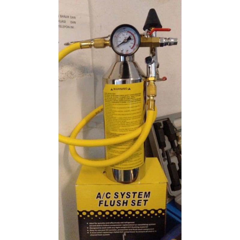 alat flushing toolkit ac mobil