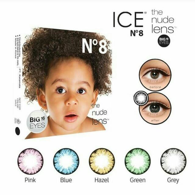 Soflen kontak lensa ICE N8
