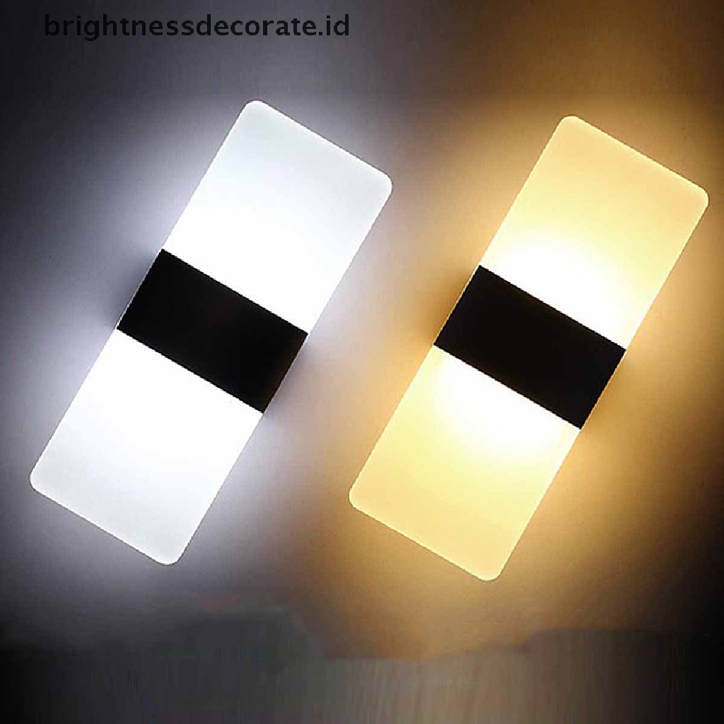 Lampu Dinding Led Bentuk Kubus Untuk Dekorasi Indoor / Outdoor