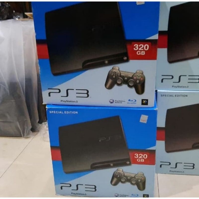 PS3 SLIM, SERI 21XXX 320GB MESIN VOID ORIGINAL