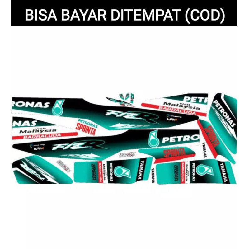 stripping stiker variasi F1ZR Petronas