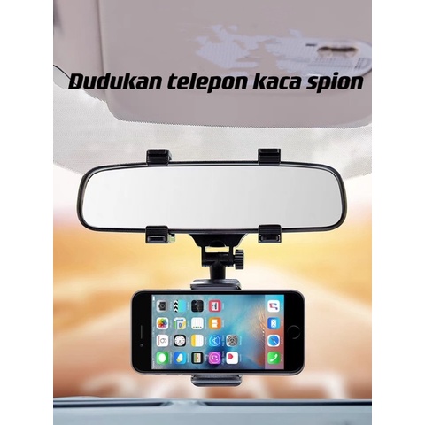 HOLDER MOBIL ADJUSTABLE HOLDER HP MOBIL GPS KACA SPION DALAM UNIVERSAL CAR HOLDER HANDPHONE