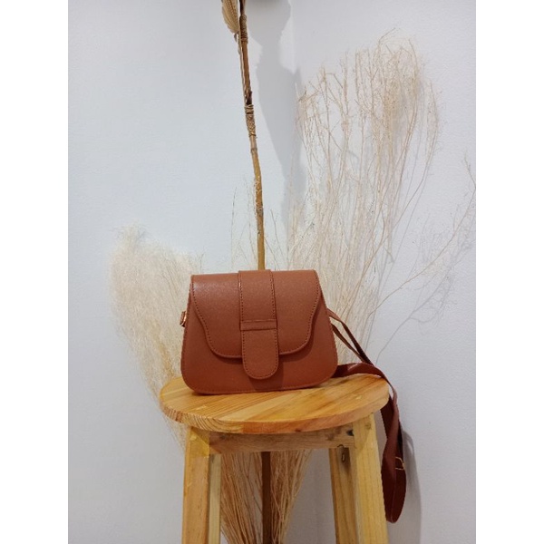 Slingbag Wanita Carel Tas Selempang Cewek Perempuan Tali Terbaru IrvanBagshop - tas bahan kulit sintetis