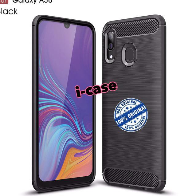 Samsung A20 Case Rugged Armor - casing cover samsung a20