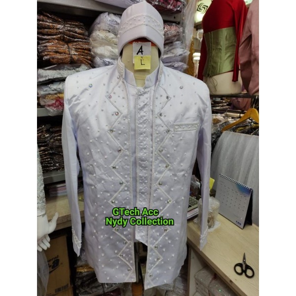 Beskap Pengantin Payet Size S, M, L