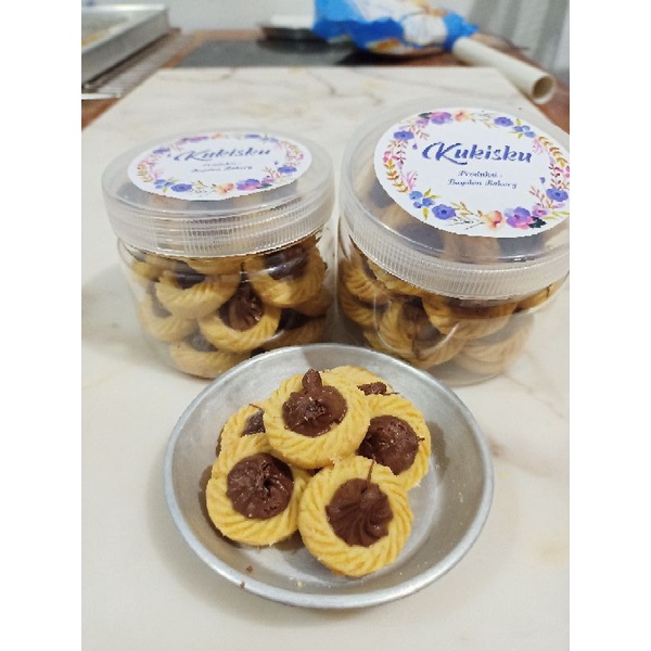 

Nuttela butter cookies