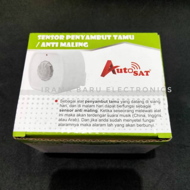 Sensor Penyambut Tamu Anti Maling Motion Detector