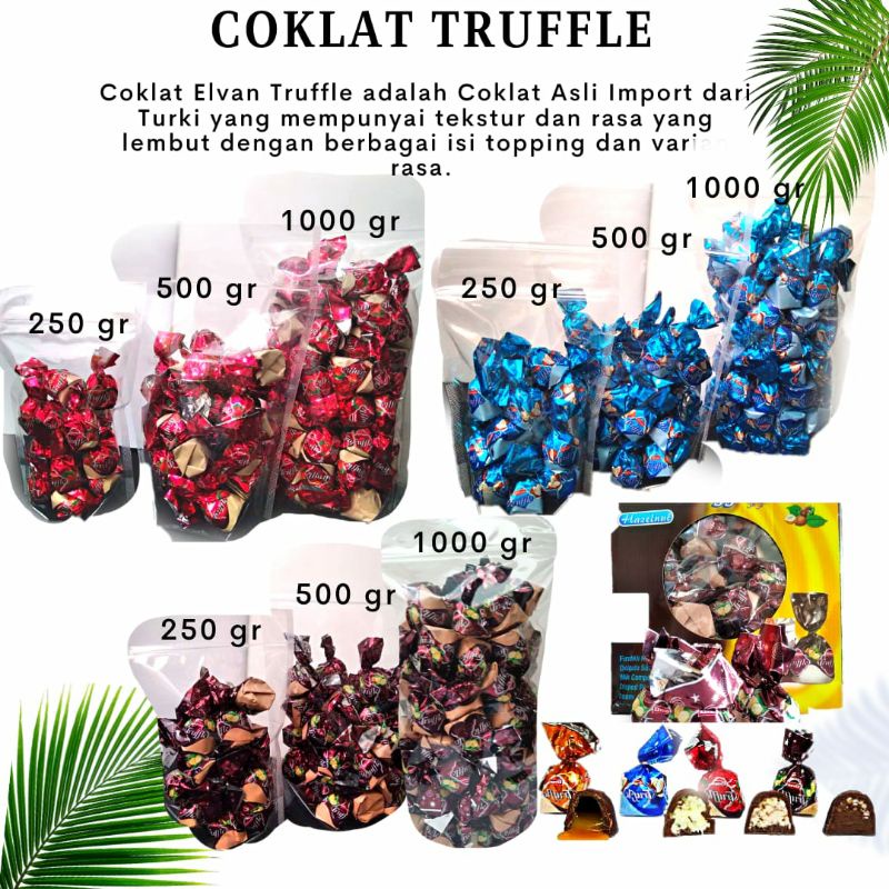 

Elvan truffle mix varian rasa 250grm