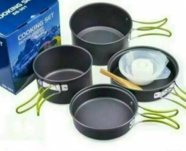 Coking set DS-301 cooking set ds:301 COOKING SET DS:301 cooking murah amping pan set ds 301 peralata