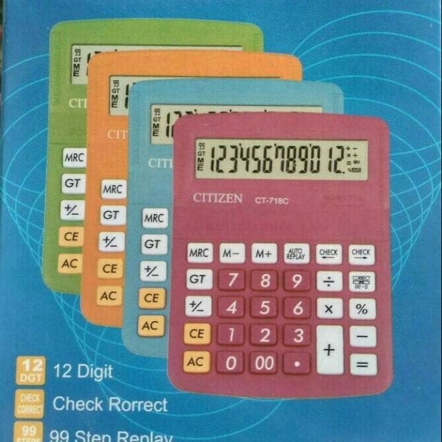 

Kalkulator Citizen CT-718C