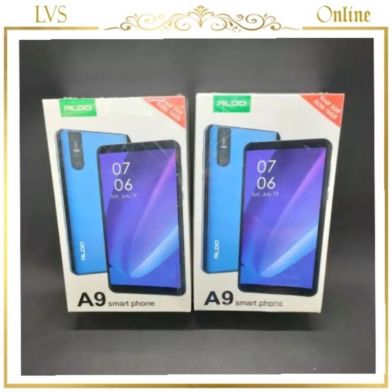 HP ANDROID ALDO A9 4G LTE RAM 3GB ROM 16GB RESMI