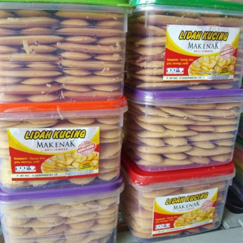 Lidah Kucing Mak Enak Asli Jember