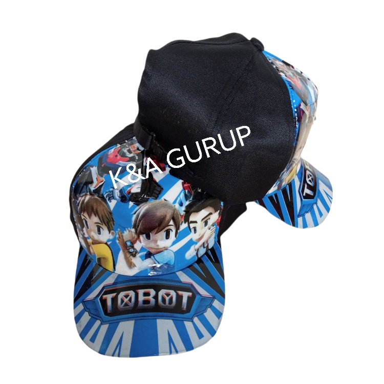 topi anak pria terbaru karakter BOBOI BOY,TOBOT,BTS TERLARIS Bisa (COD)