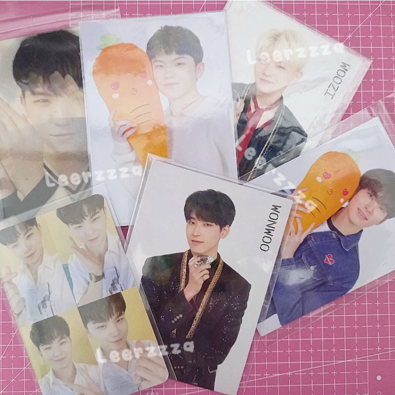 PHOTOCARD WONWOO WOOZI SEVENTEEN TRADING CARD JAPAN HARU HENGGARAE GRID LENTICULAR DIRECTORS CUT