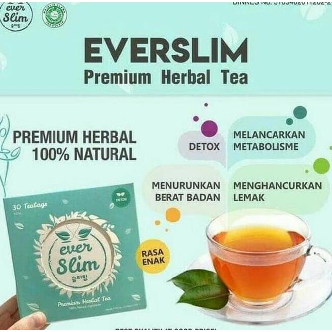 

Everwhite Slim Premium Herbal Tea 30ea