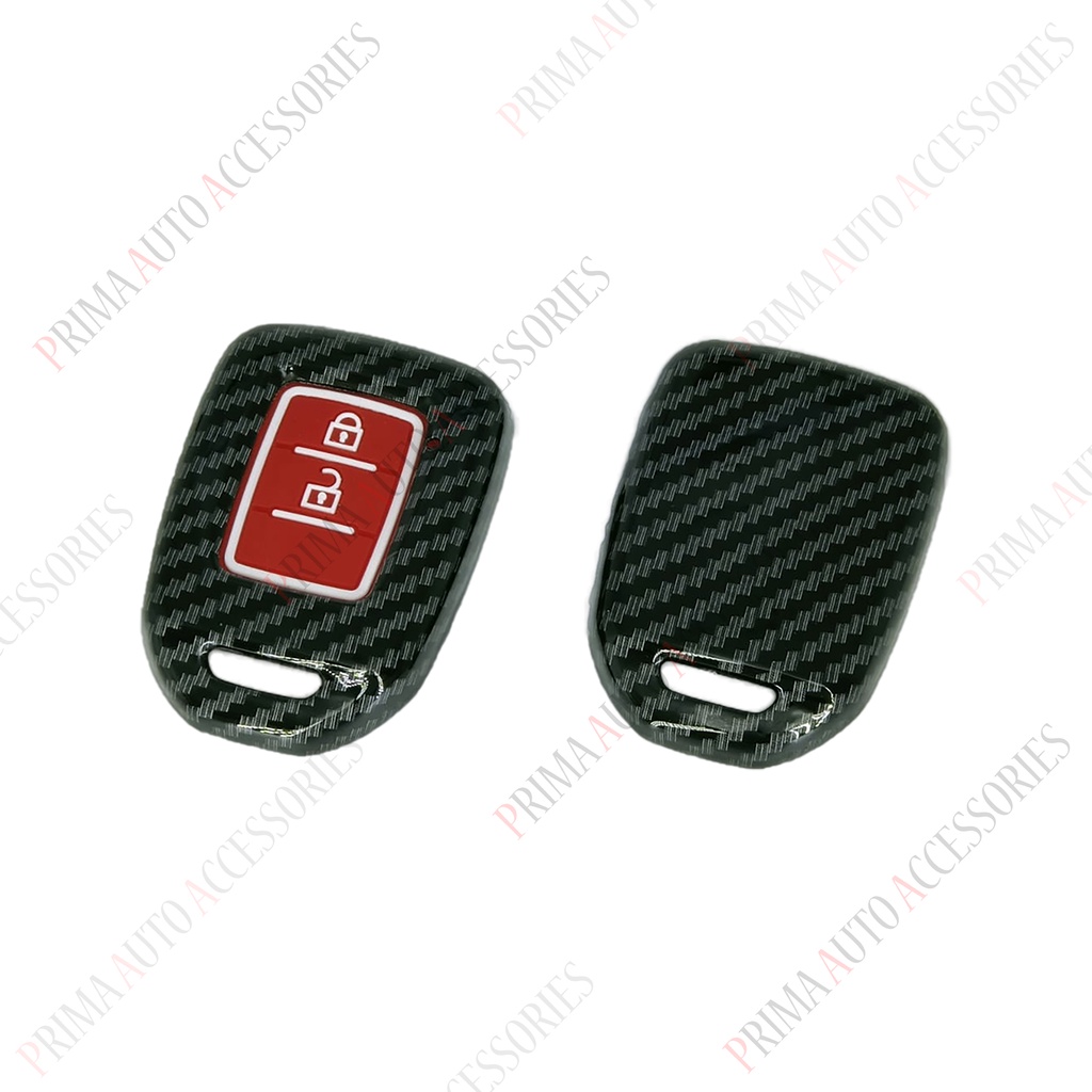 Casing Kunci Remote Mobil Carbon Fiber - HONDA All New Brio / New Mobilio