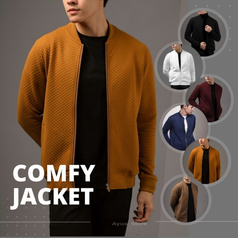 COMFY JAKET PRIA JAKET COMFY PREMIUM JAKET PRIA