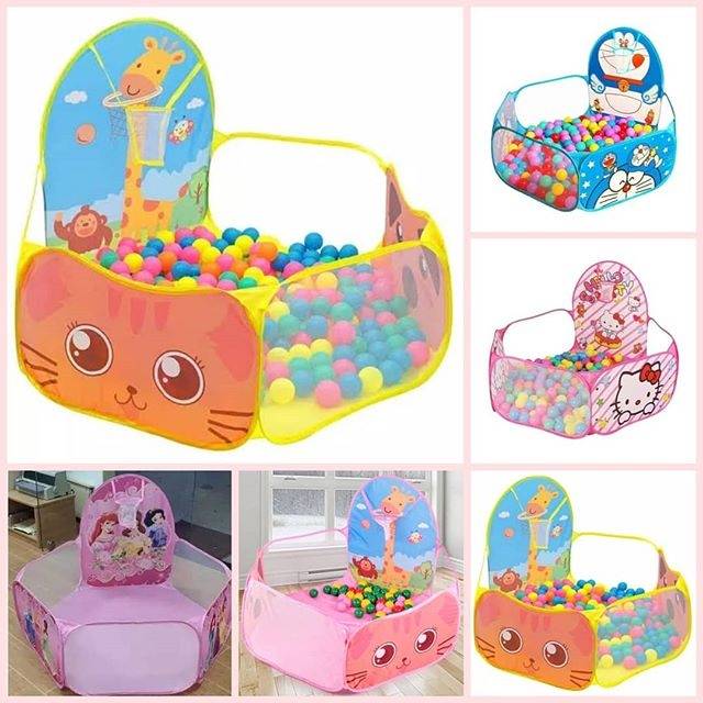 Keranjang tenda mandi bola ball pit basket tent baby bayi balita batita mainan toys kolam hadiah