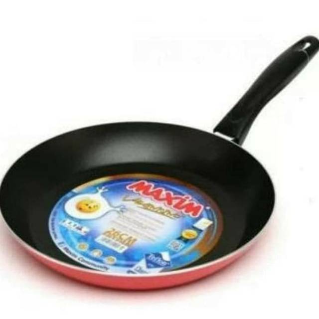 Maxim Penggorengan Valentino Teflon / Frypan Maxim Penggorengan Val22FP - Val26FP