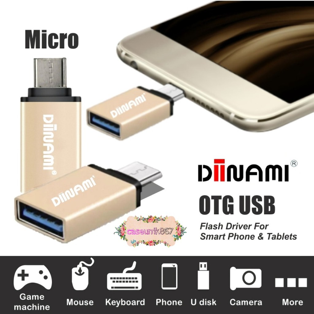 BM091 DIINAMI OTG MICRO USB Fast translit data  all type merek handpone CS2156