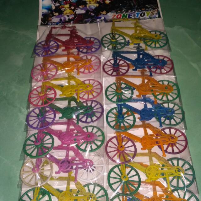 Mainan Anak Edukasi Sepeda Plastik Murah
