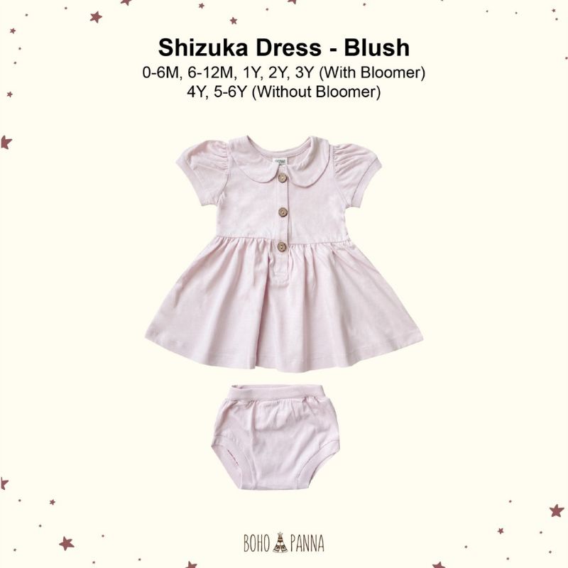 Bohopanna - Shizuka Dress - Rok Anak Bayi-Blush