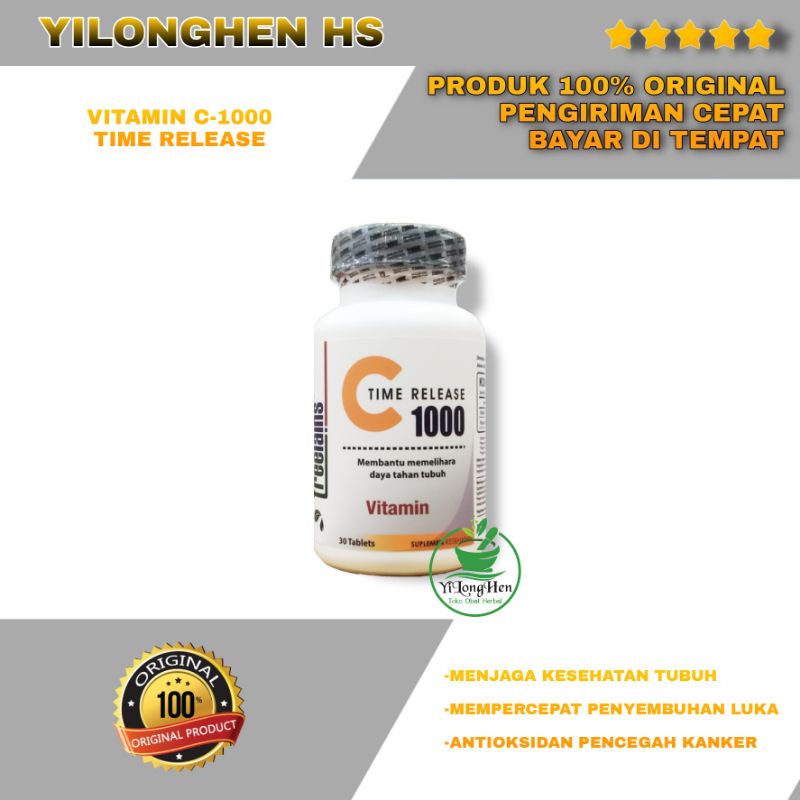 Treelains C-1000 Time Release Isi 30 Tablet Vitamin C 1000 mg