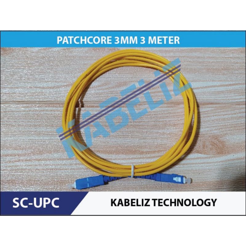 PATCHCORD SC UPC SC UPC PATCHCORE PATCORE PATCORD KABEL FIBER OPTIC SINGLE MODE PATCH CORD PATCH CORE PIGTAIL PATHCORE PATHCORD PATH CORE PATH CORD PADCORE PADCORD