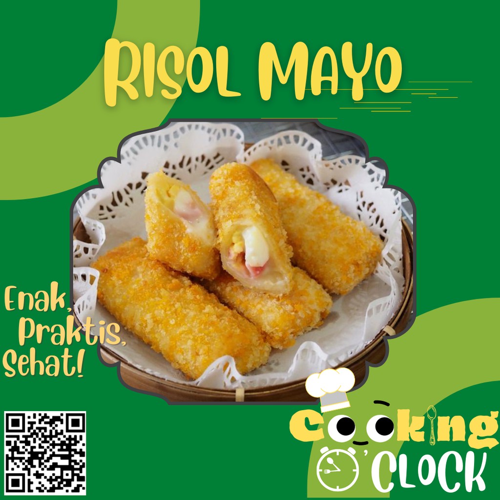 

Risoles Mayo/Risoles Segitiga/Sosis Solo/Cireng Rujak