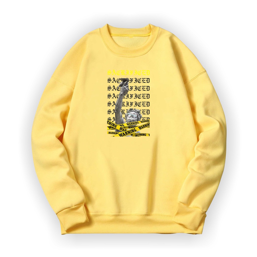 Sarfcifed Warning Basic Sweater II Sarfcifed Warning Sweater Crewneck Sz M - XL ( Pria &amp; Wanita )