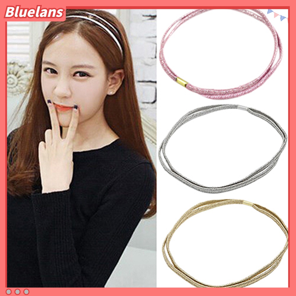 Bluelans Ikat Kepala Elastis Untuk Wanita