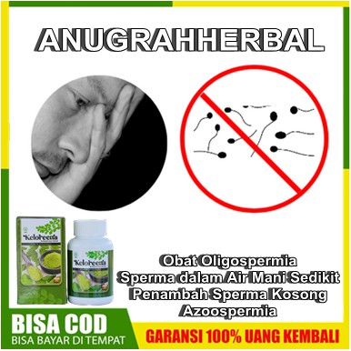 Stok Ready) Obat Oligospermia, Sperma dalam Air Mani Sedikit, Penambah Sperma Kosong, Azoospermia Ke