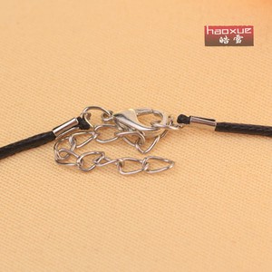 Kalung Polos Salib Holy Cross Hitam