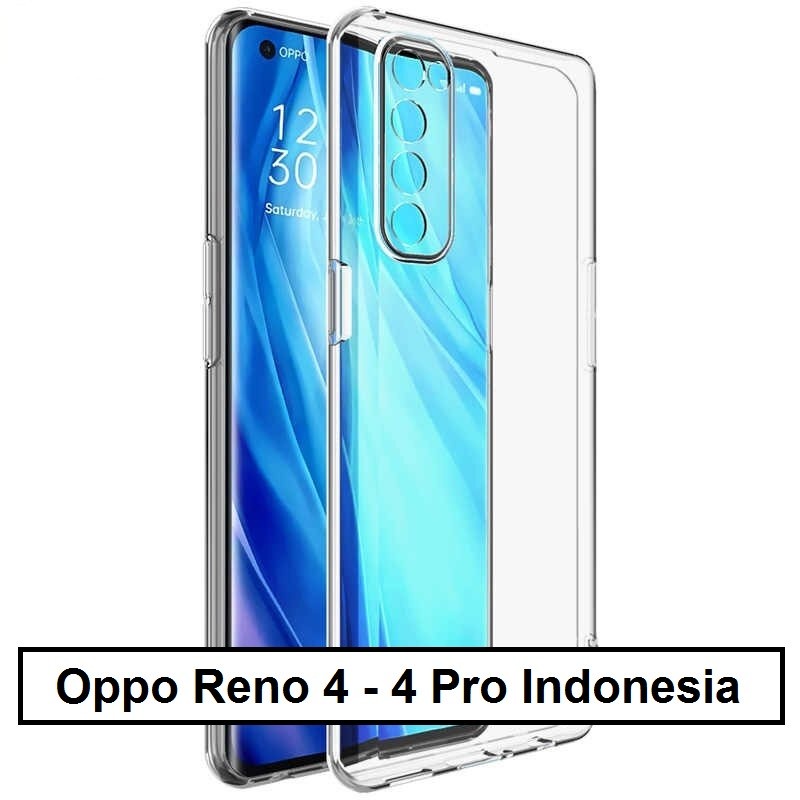 OPPO RENO 8 4G 8 5G 8 PRO 7Z 5G 7 4G 7 5G 6 PRO 5G 5F 4 4 PRO 4F CASE SOFTCASE CLEAR TPU BENING SLIM SOFT TRANSPARAN CASING PROTECT CAMERA COVER PELINDUNG KAMERA