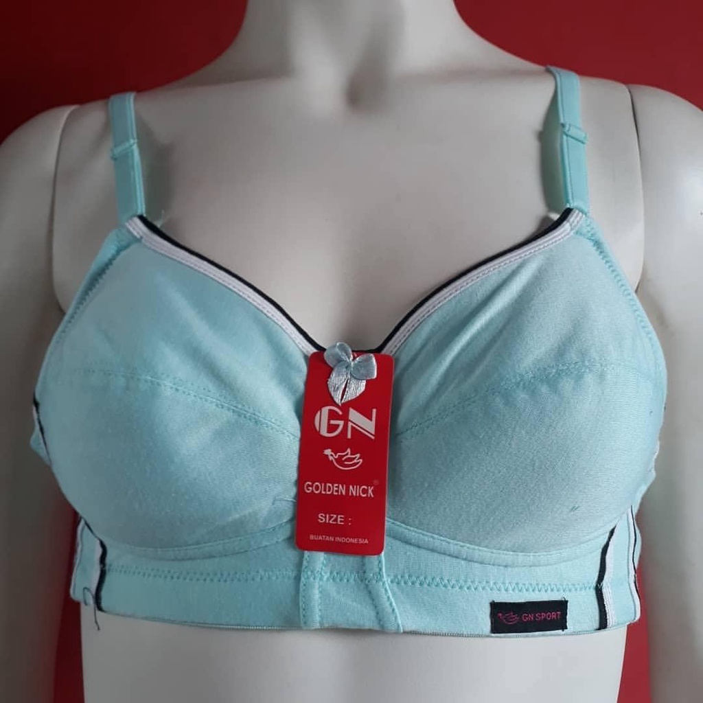 BH Golden Nick Sport GN 863 Wanita Dewasa | Sport Bra GN Goldennick Tanpa Kawat Busa Tipis | Sguna