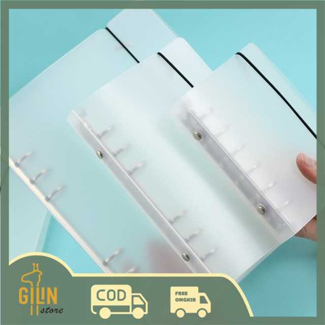

Cover Binder Buku Catatan Jurnal Harian Notebook Spiral Transpatant